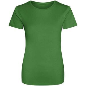Just Cool Womens/Ladies Sports Plain T-Shirt / Kelly Green